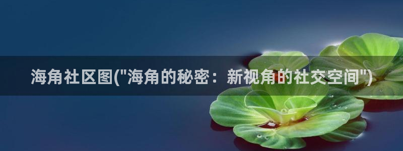 海角杂谈海角社区：海角社区图(\